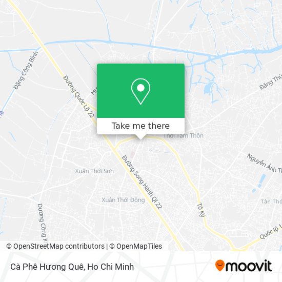 Cà Phê Hương Quê map