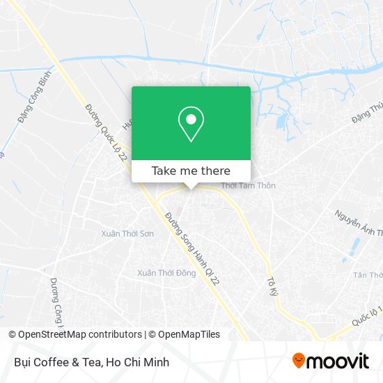 Bụi Coffee & Tea map