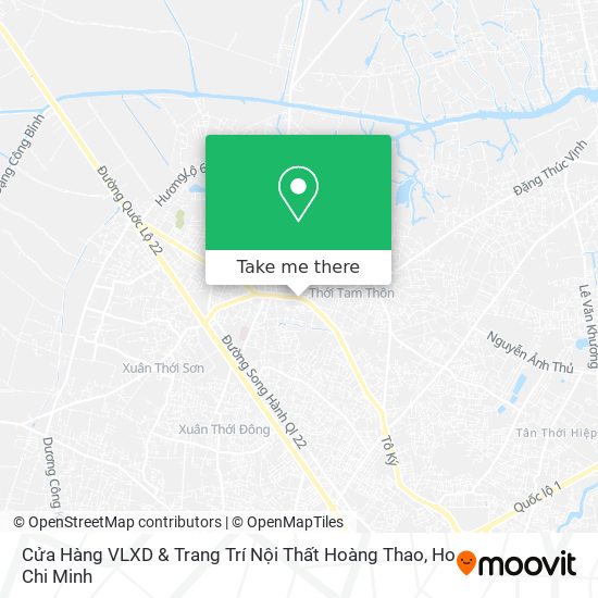 Cửa Hàng VLXD & Trang Trí Nội Thất Hoàng Thao map
