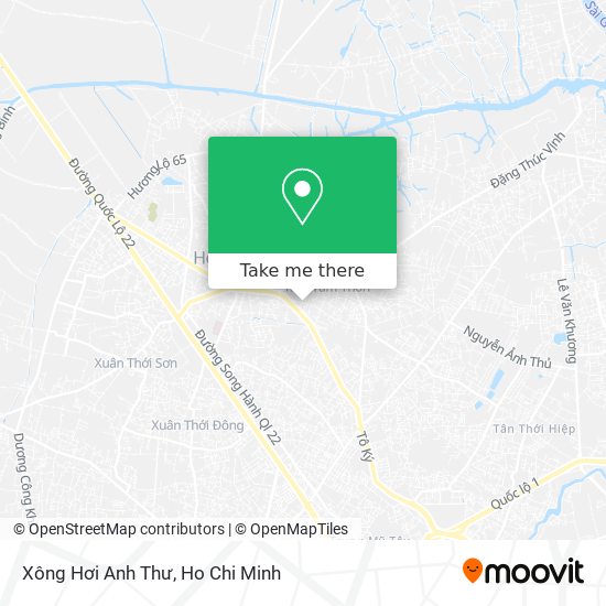 Xông Hơi Anh Thư map
