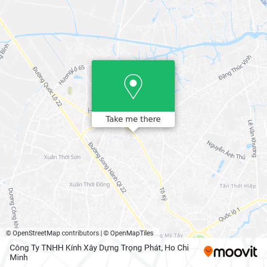 Công Ty TNHH Kính Xây Dựng Trọng Phát map