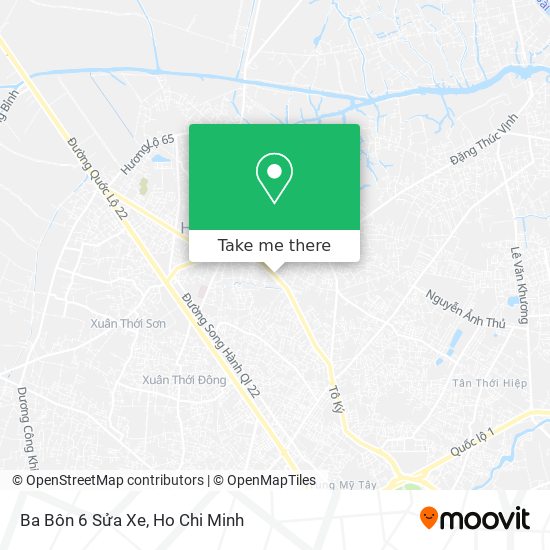 Ba Bôn 6 Sửa Xe map