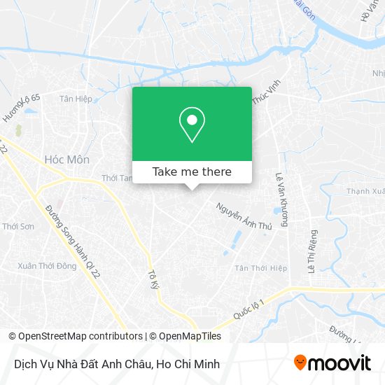 Dịch Vụ Nhà Đất Anh Châu map