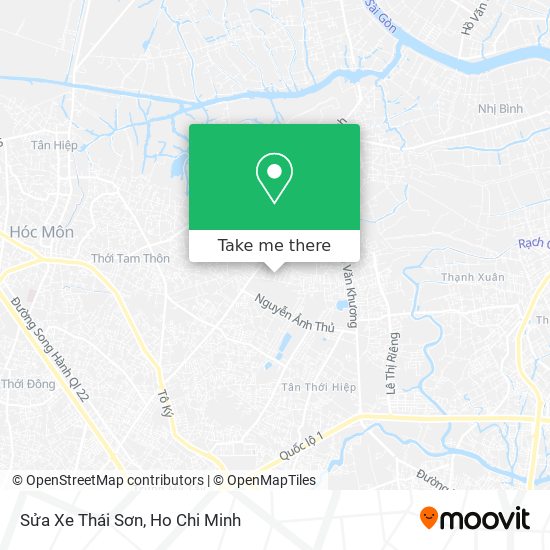 Sửa Xe Thái Sơn map