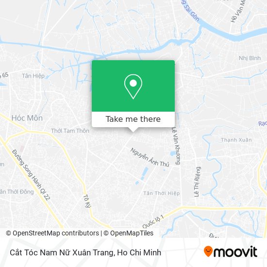 Cắt Tóc Nam Nữ Xuân Trang map