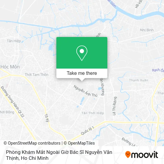 Phòng Khám Mắt Ngoài Giờ Bác Sĩ Nguyễn Văn Thịnh map