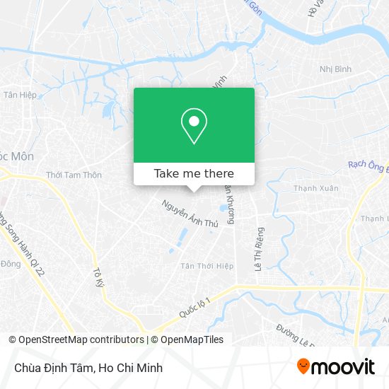 Chùa Định Tâm map