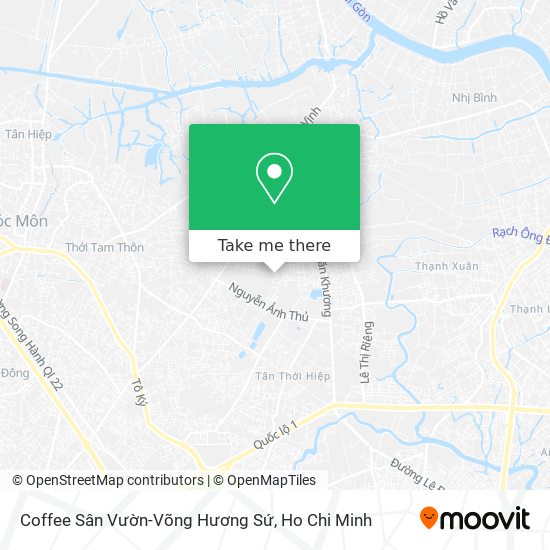 Coffee Sân Vườn-Võng Hương Sứ map