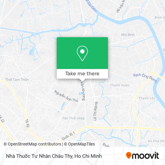 Nhà Thuốc Tư Nhân Châu Thy map