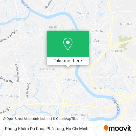 Phòng Khám Đa Khoa Phú Long map