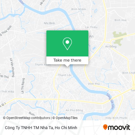 Công Ty TNHH TM Nhà Ta map