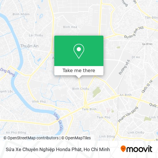 Sửa Xe Chuyên Nghiệp Honda Phát map