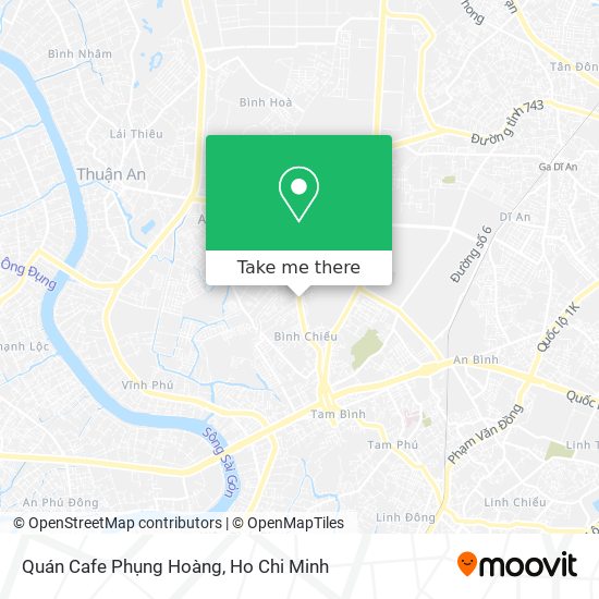 Quán Cafe Phụng Hoàng map