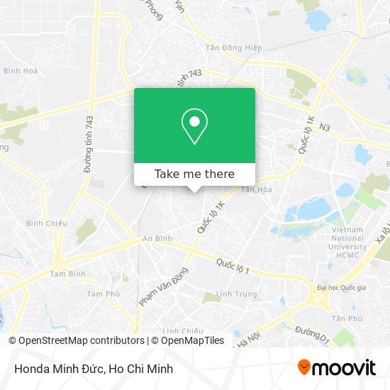 Honda Minh Đức map