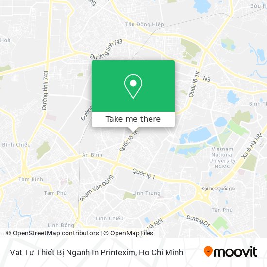 Vật Tư Thiết Bị Ngành In Printexim map