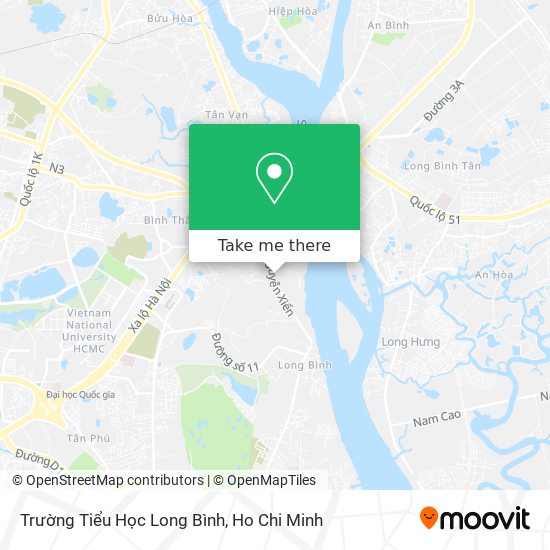 Trường Tiểu Học Long Bình map