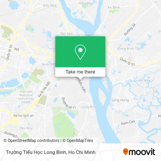 Trường Tiểu Học Long Bình map