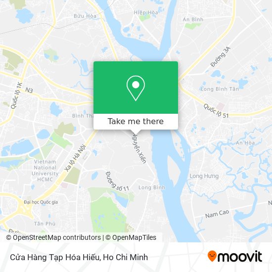 Cửa Hàng Tạp Hóa Hiếu map