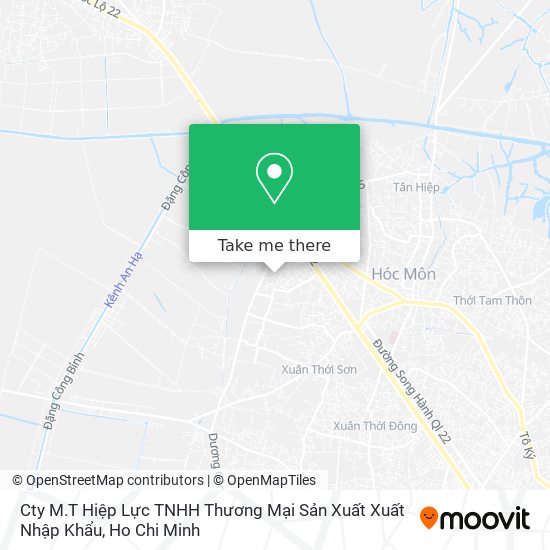 Cty M.T Hiệp Lực TNHH Thương Mại Sản Xuất Xuất Nhập Khẩu map