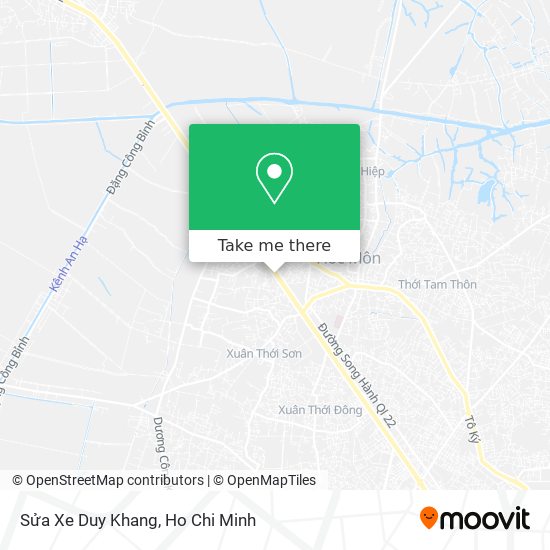 Sửa Xe Duy Khang map