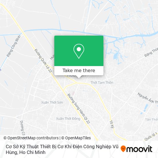 Cơ Sở Kỹ Thuật Thiết Bị Cơ Khí Điện Công Nghiệp Vũ Hùng map