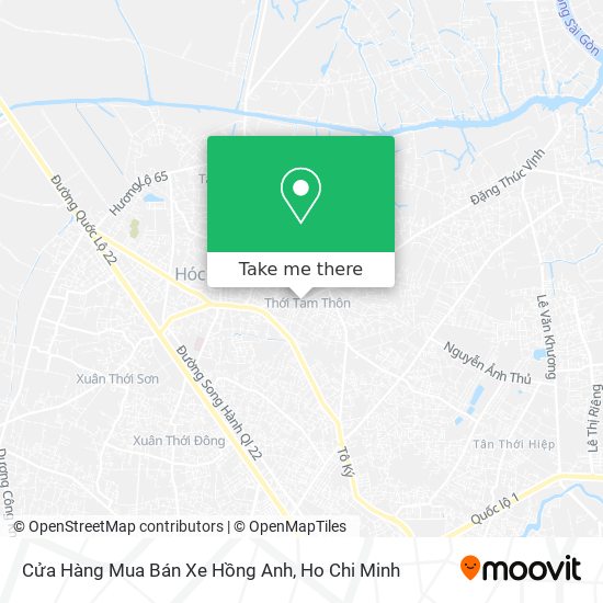 Cửa Hàng Mua Bán Xe Hồng Anh map