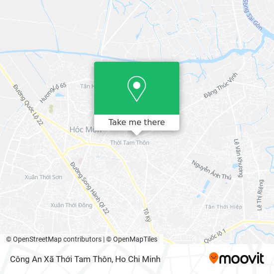 Công An Xã Thới Tam Thôn map