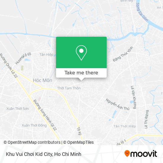 Khu Vui Chơi Kid City map