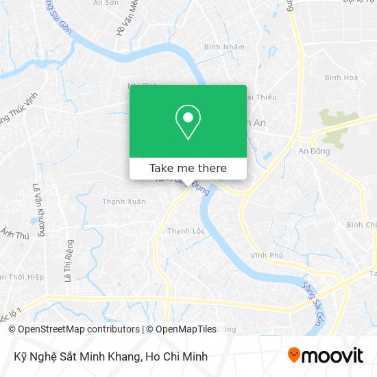 Kỹ Nghệ Sắt Minh Khang map
