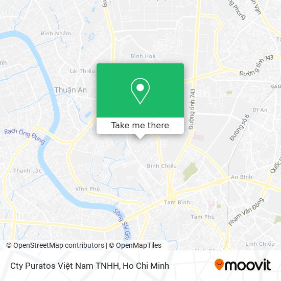 Cty Puratos Việt Nam TNHH map