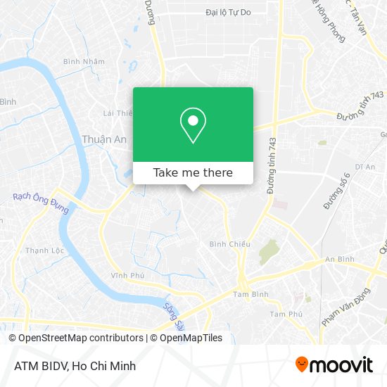 ATM BIDV map