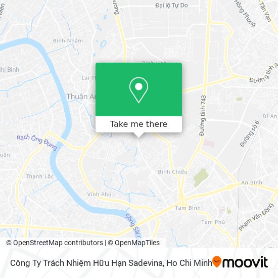 Công Ty Trách Nhiệm Hữu Hạn Sadevina map