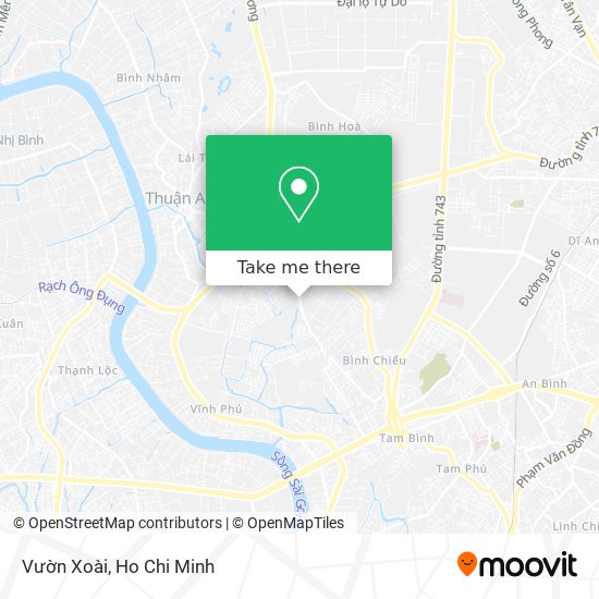 Vườn Xoài map