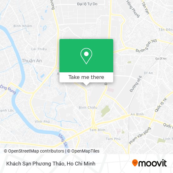 Khách Sạn Phương Thảo map