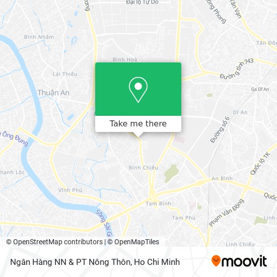 Ngân Hàng NN & PT Nông Thôn map