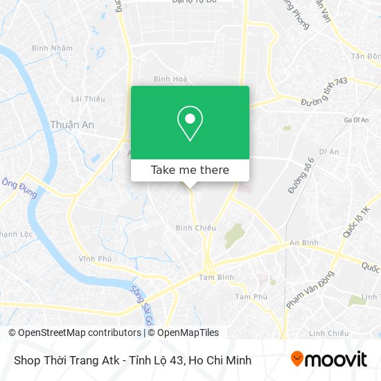 Shop Thời Trang Atk - Tỉnh Lộ 43 map