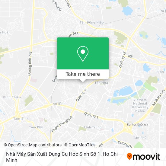 Nhà Máy Sản Xuất Dụng Cụ Học Sinh Số 1 map