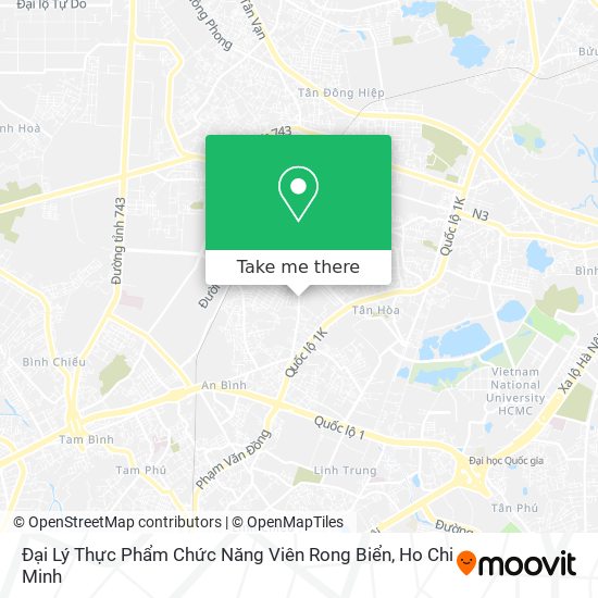 Đại Lý Thực Phẩm Chức Năng Viên Rong Biển map