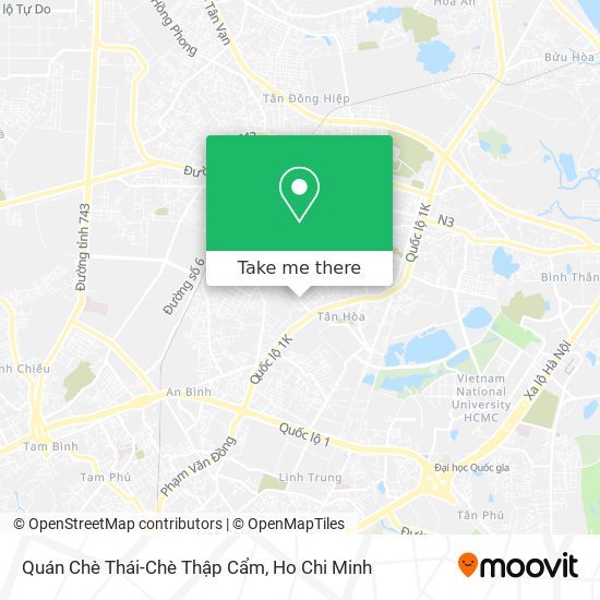 Quán Chè Thái-Chè Thập Cẩm map