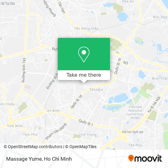 Massage Yume map