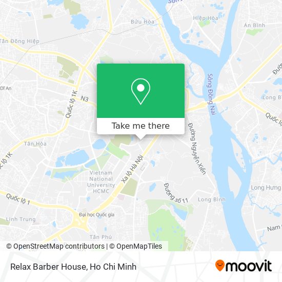 Relax Barber House map