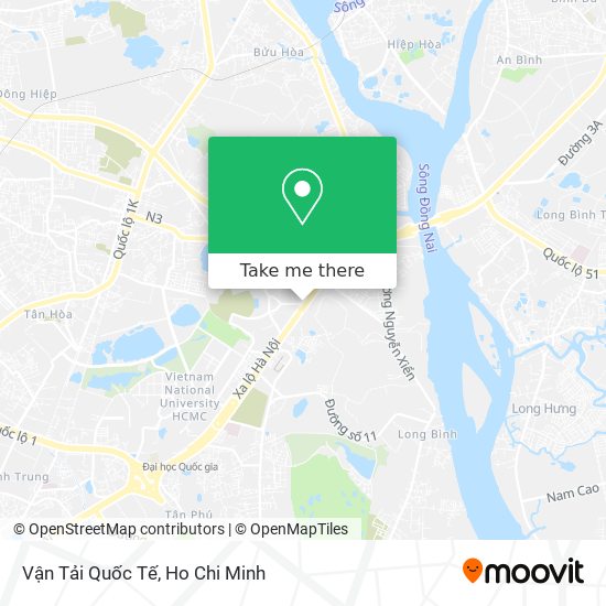 Vận Tải Quốc Tế map