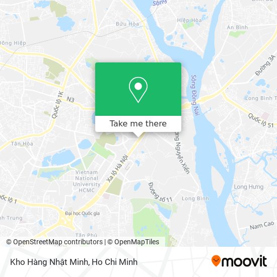Kho Hàng Nhật Minh map