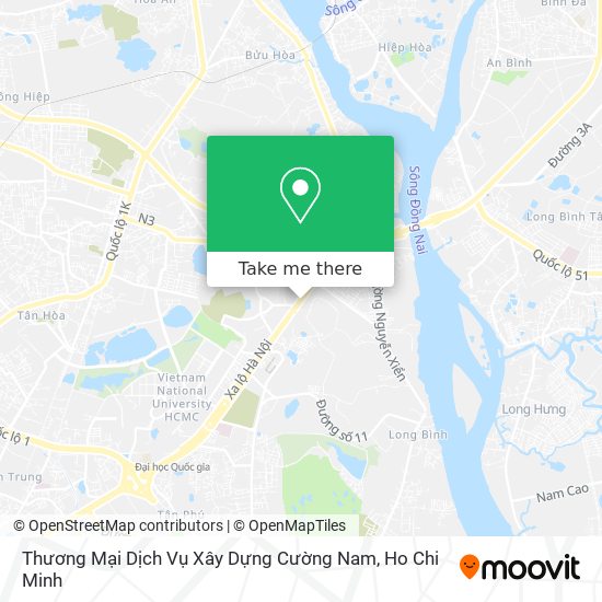 Thương Mại Dịch Vụ Xây Dựng Cường Nam map