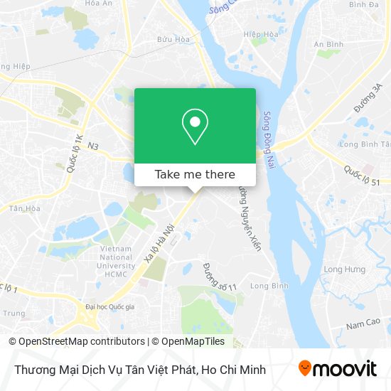Thương Mại Dịch Vụ Tân Việt Phát map