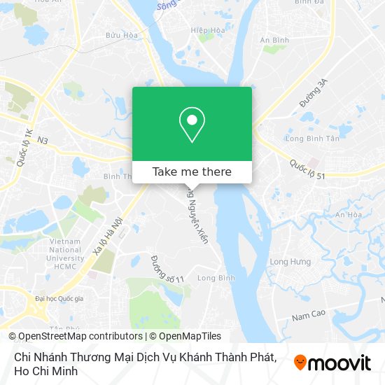 Chi Nhánh Thương Mại Dịch Vụ Khánh Thành Phát map