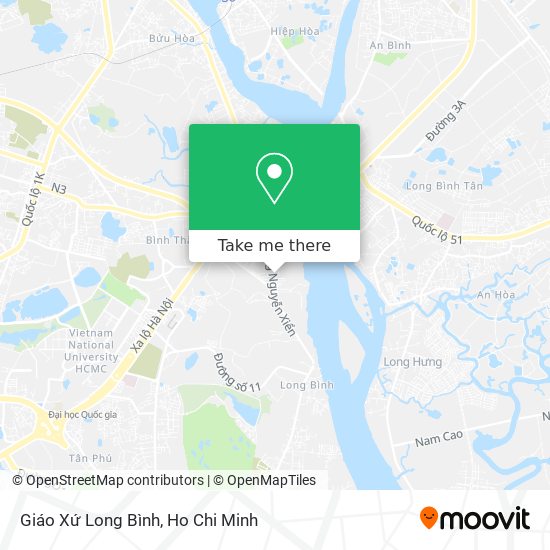 Giáo Xứ Long Bình map