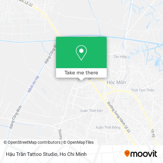 Hậu Trần Tattoo Studio map