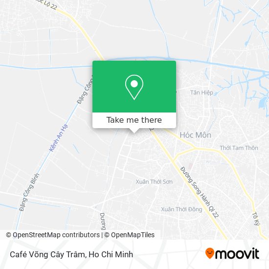 Café Võng Cây Trâm map