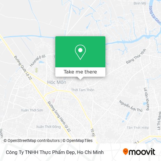Công Ty TNHH Thực Phẩm Đẹp map